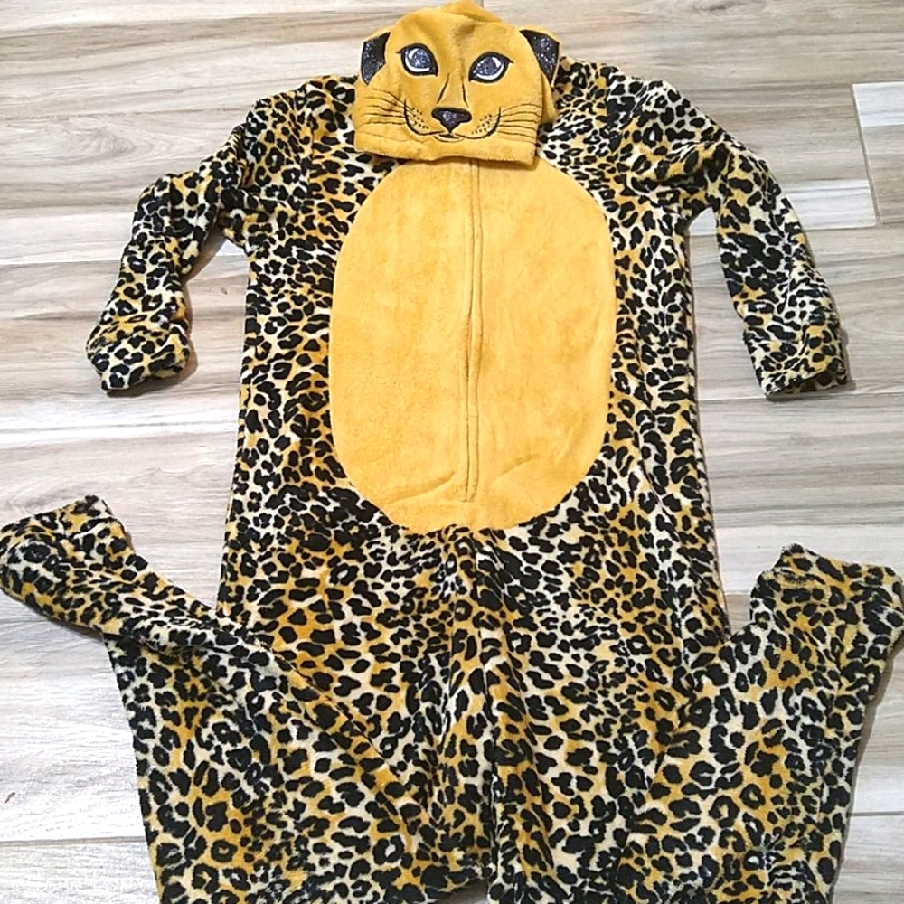 leopard pajamas